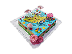 Festtags-Torte eckig 2 Madera
