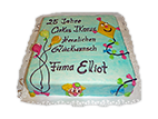 Geburtstags-Torte Eckig 10