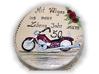 Geburtstags-Torte Motiv Motorrad
