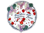Geburtstags-Torte Orchidee
