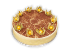 Cointreau-Marzipan-Sahne Torte