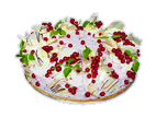 Johannesbeer-Sahne Torte