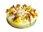 Orangen-Sahne-Torte