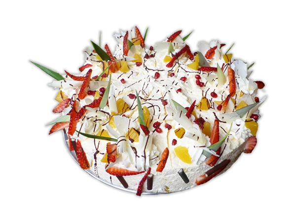 Pfirsich Joghurt Sahne